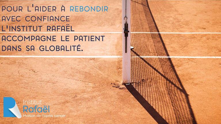 Un jour, une association : Institut Rafaël association invitée de Roland-Garros