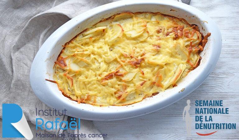 Semaine de la dénutrition | Gratin de cabillaud pommes de terre