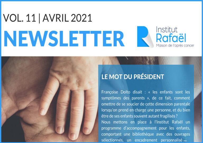 Newsletter Institut Rafaël #11 – Avril 2021