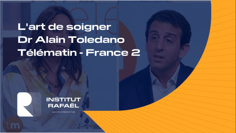 Julia Vignali reçoit dans Télématin le docteur Alain Toledano