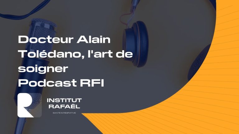 Le Dr Alain Toledano au micro de Caroline Paré  dans Priorité Santé – RFI