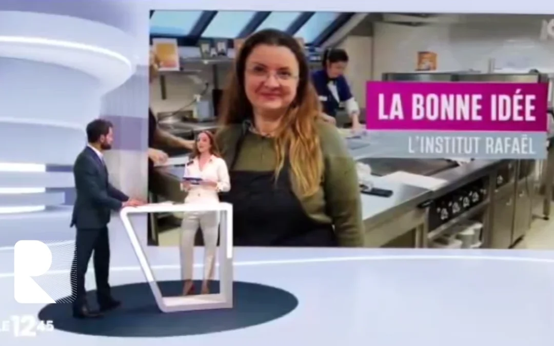 Le 12:45 de M6 à la rencontre de l&rsquo;Institut Rafaël