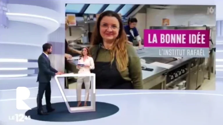 Le 12:45 de M6 à la rencontre de l&rsquo;Institut Rafaël