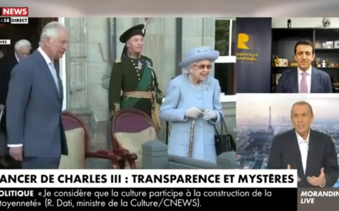 Cancer du Roi Charles III – Expertise du Dr Toledano – CNEWS Morandini Live